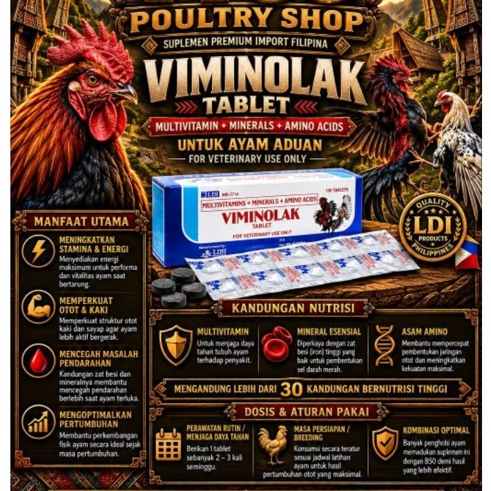 VIMINOLAK VITAMIN AYAM