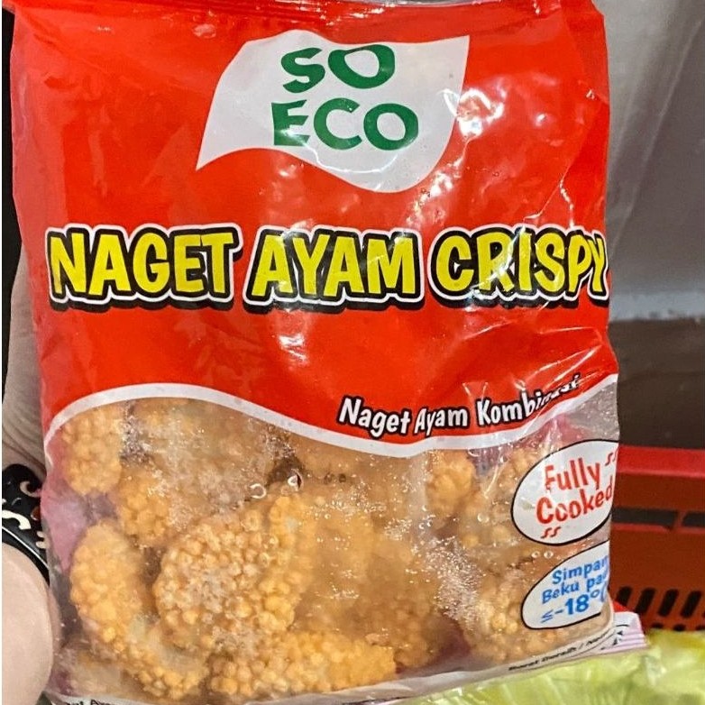 SO ECO Naget Ayam Crispy Naget Ayam Kombinasi Fully Cooked beku