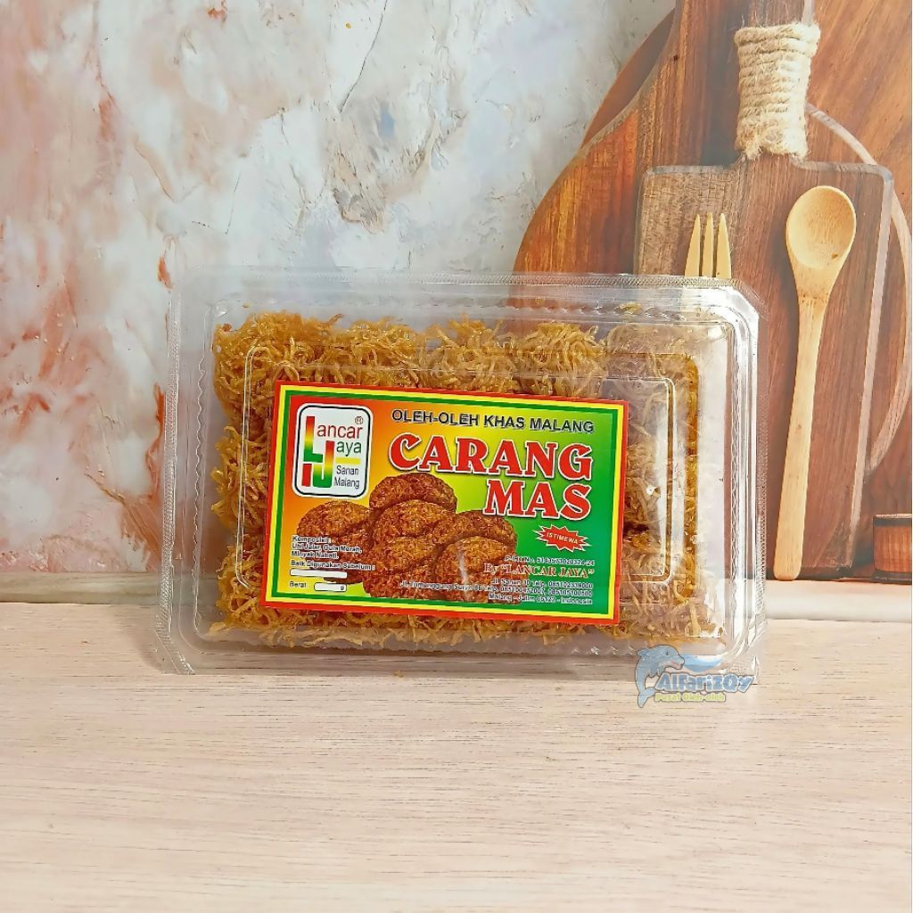 Carang Mas Lancar Jaya Asli Khas Malang - Kue Getas Ubi Jalar Manis, Renyah, & Tradisional
