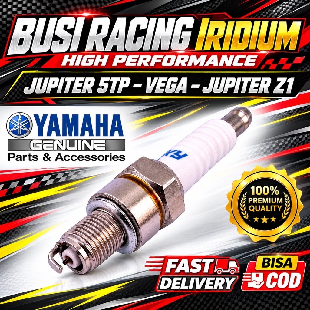 Busi IRIDIUM JUPITERZ VEGA JUPITERZ1 Busi Racing JupiterZ HIGH SPEED busi Khusus Balap & Cornering