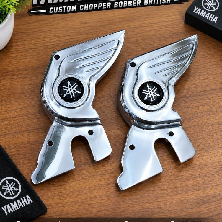 Cover Rantai Yamaha Scorpio custom Chopper Bobber British