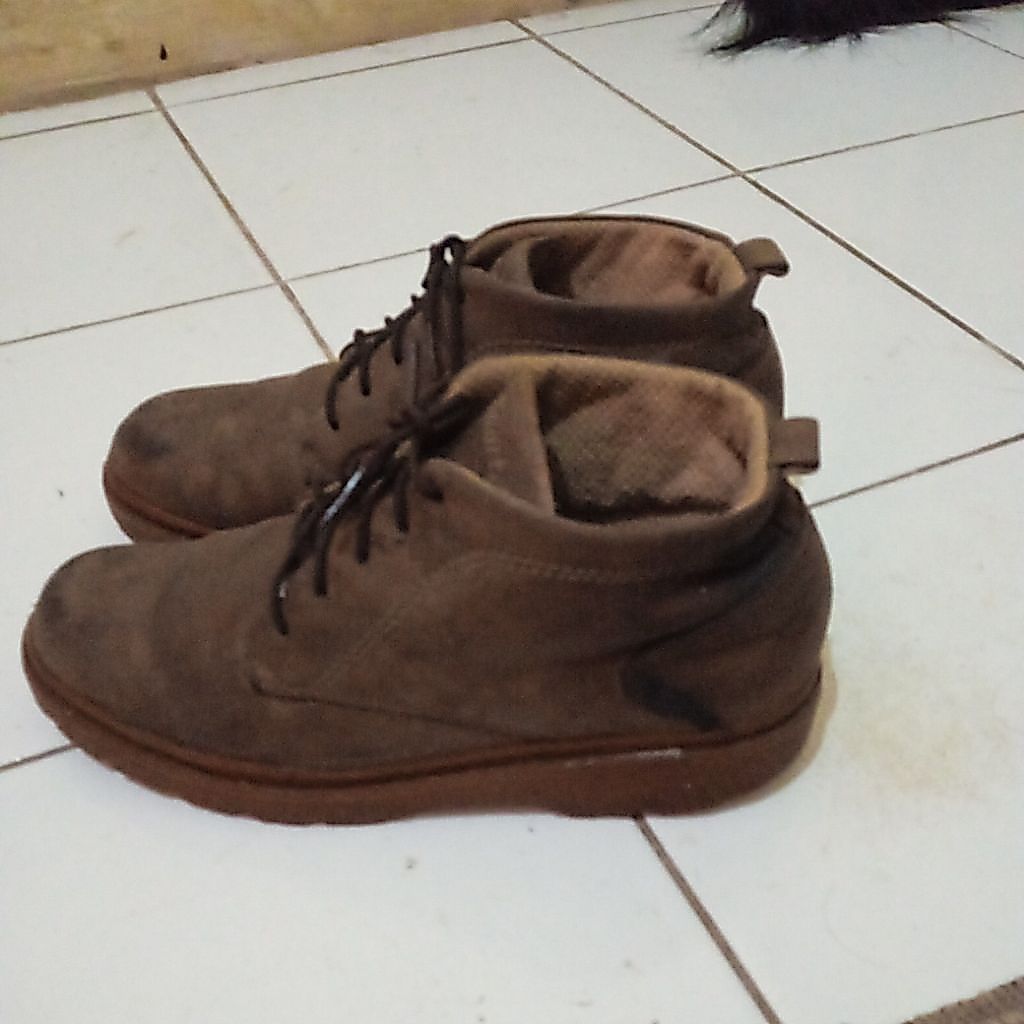 sepatu kulit Landrover original second size 40