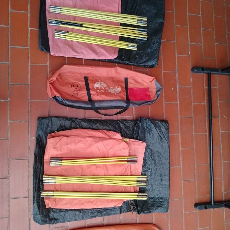 tenda rental X second Tendaki Borneo 4Kapasitas 4 double layer
