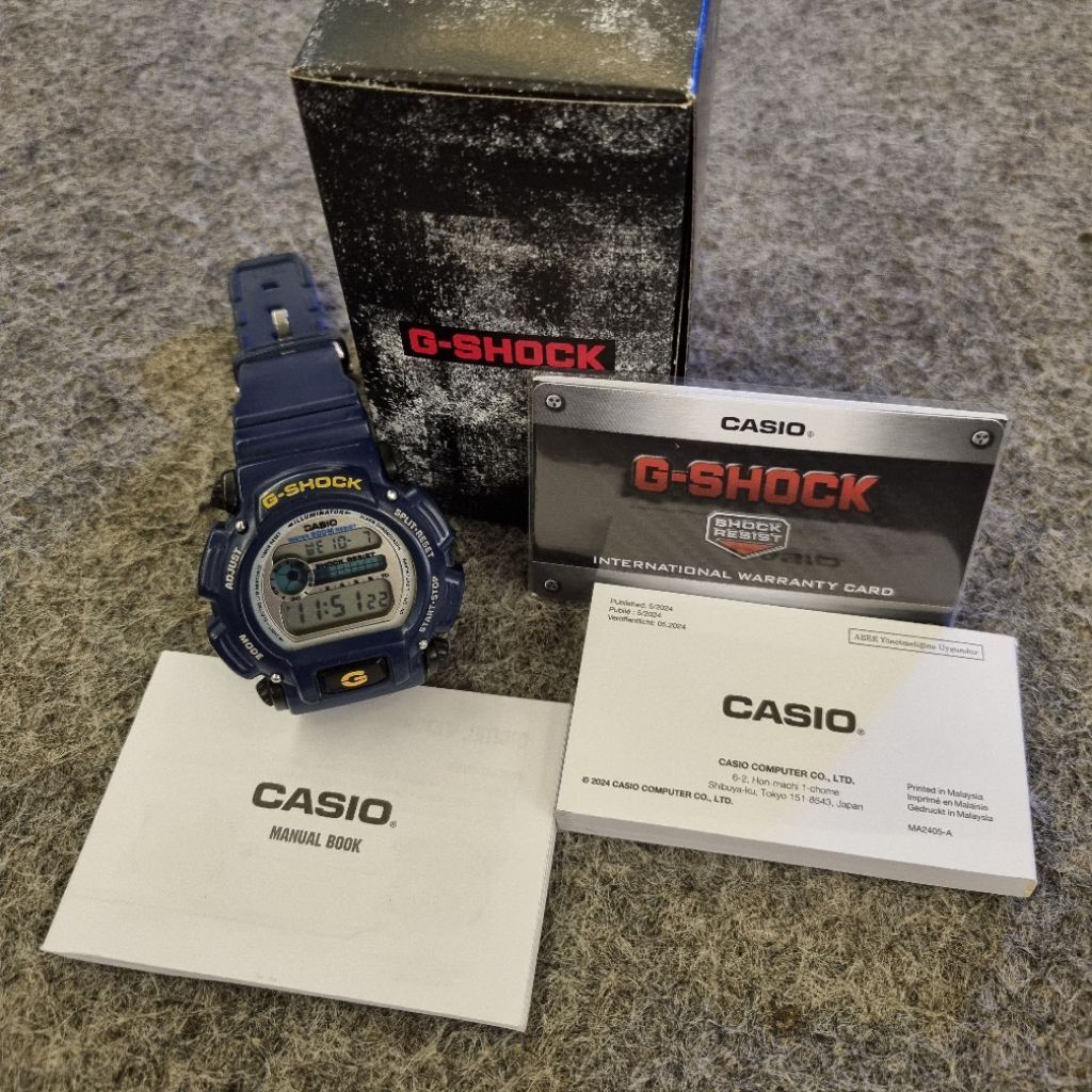 Jam tangan G_shock Original second fullset
