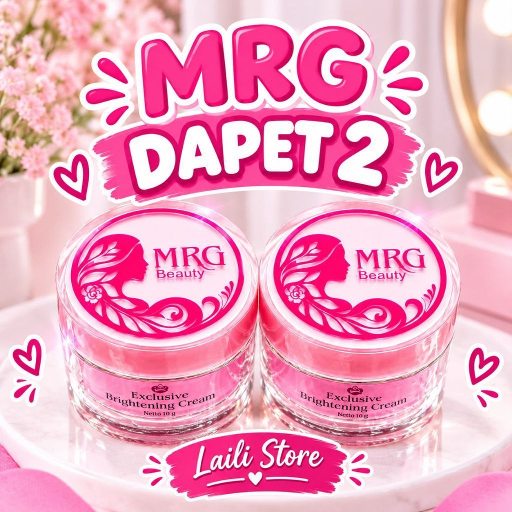 AGEN MRG exlusive Cream 2in1 BPOM mencerahka