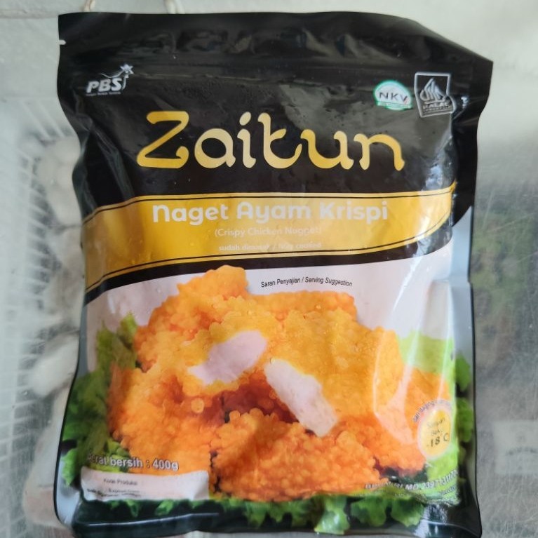Zaitun Naget Ayam Crispy / Crispy Nugget Zaitun