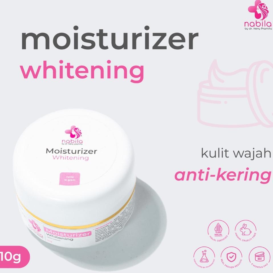 Moisturizer Melembabkan NabilaS | Pelembab Wajah Nabila | Nabila Skincare | Nabilaskincare
