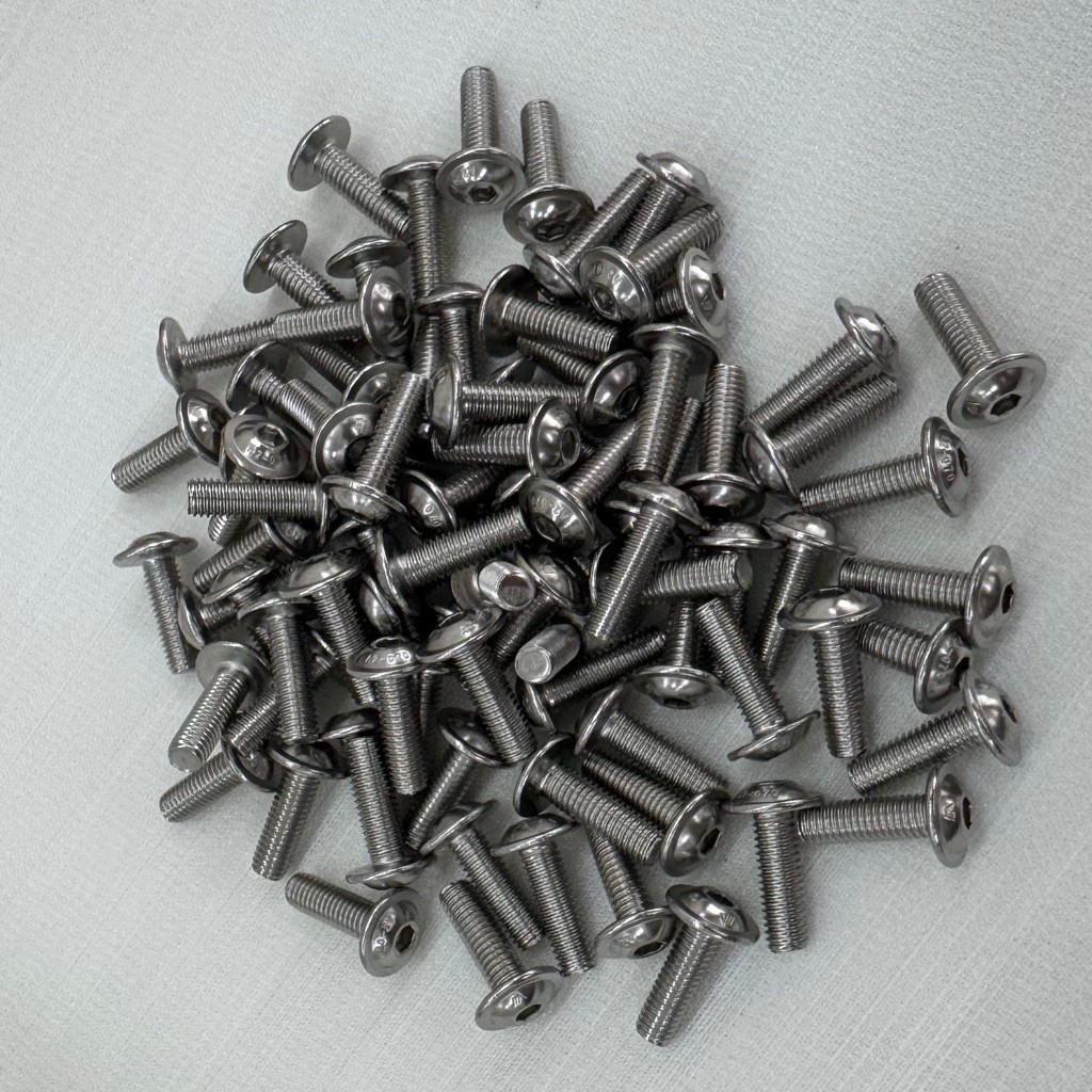 Button L Flange M6 x 12 M6x12 Stainless Steel 304