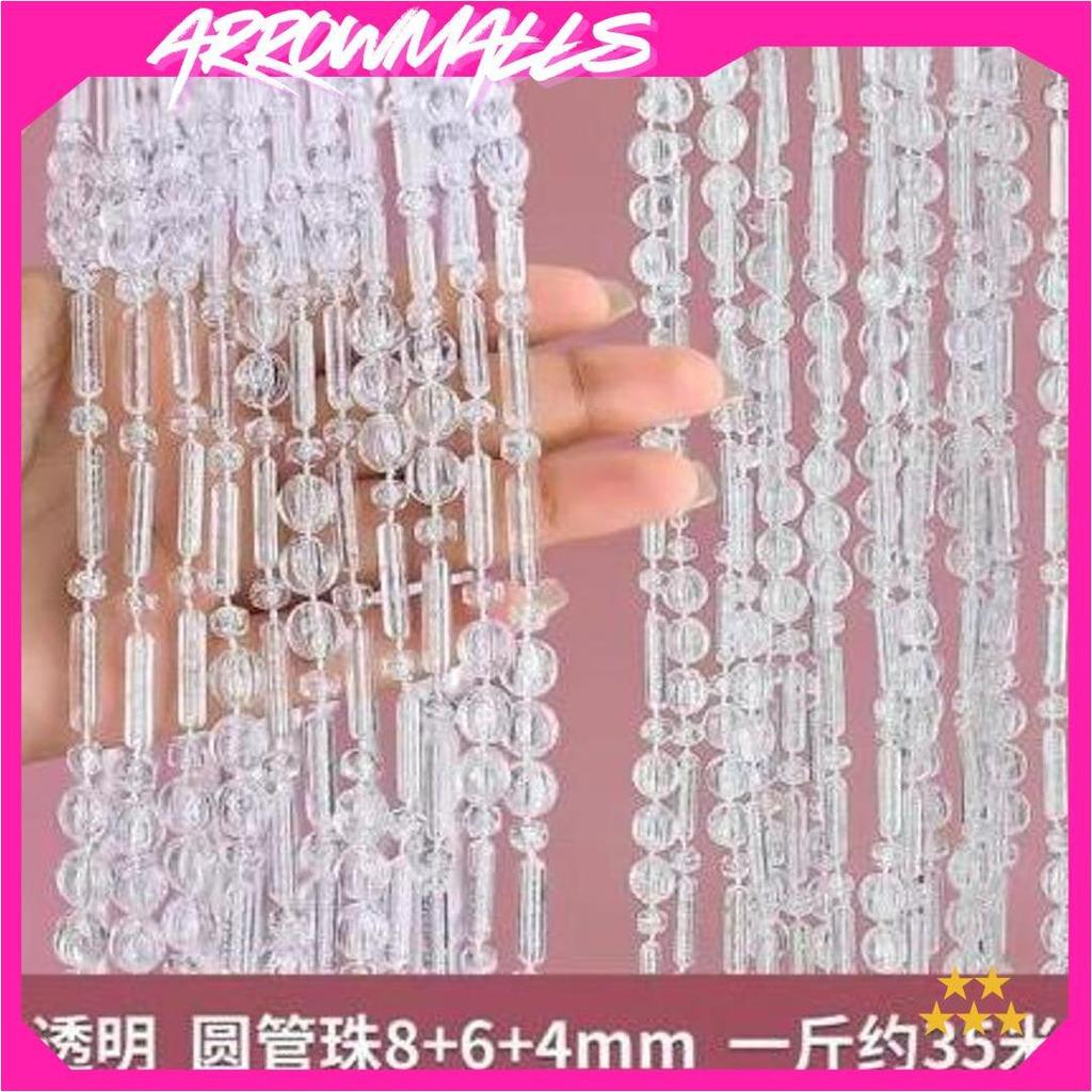 READY Tirai Manik Manik Tirai Kristal Akrilik Beads Curtain Dekor Tirai Dekorasi Pintu Promo Puncak
