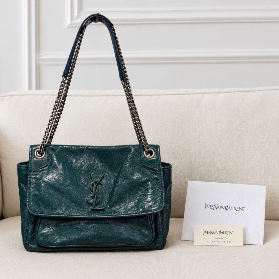 YSL niki medium 28cm mulussss authentic