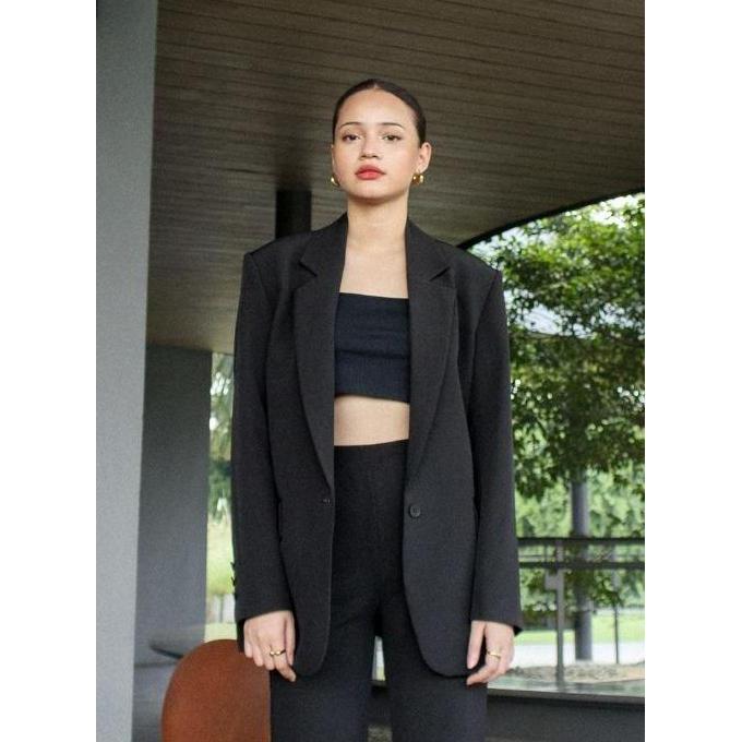 KAIAHATI - Gracia Oversized Blazer | Jas Blazer Wanita | Setelan Wanita | Woman Suit | Blazer Casual