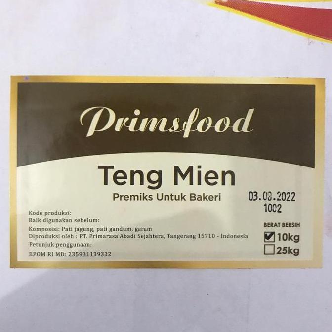 Yuks- Tepung Tang Mien Dimsum - Teng Mien Prims Food Repack 1Kg