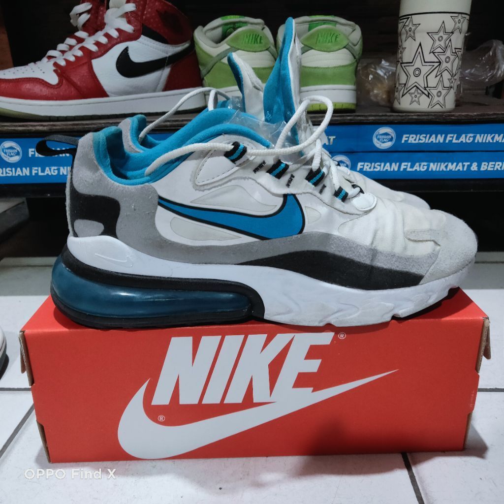 Nike Air Max 270 React 'Light Blue'