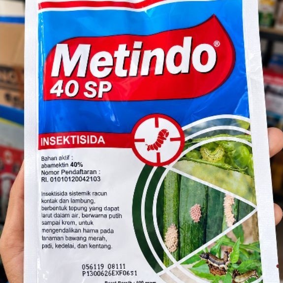 Metindo 40 SP 200 Gram - Insektisida Efektif untuk Mengendalikan Hama Tanaman - 100g, Metindo 40Sp