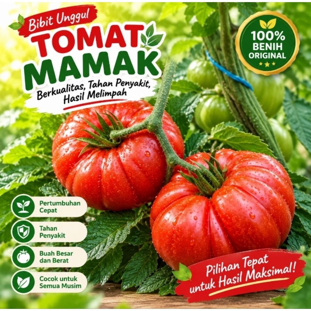 READY Benih TOMAT MAWAR / Bibit Tomat Mawar 10GR