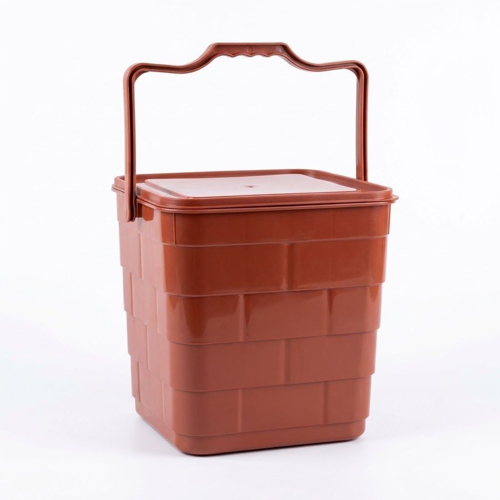 Rantang Plastik/Wadah Bekal Coklat Serbaguna/Wadah Berkat