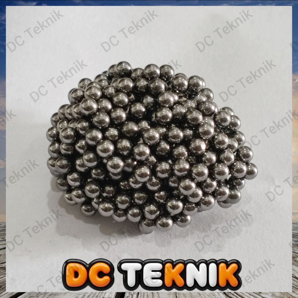 STEEL BALL / PELOR BEARING 5MM (PER 100 BUTIR)