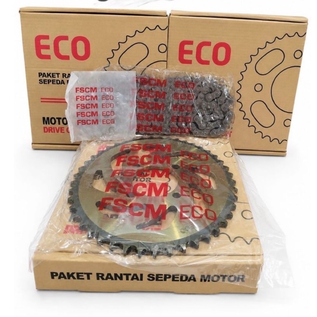 Gir Paket Smash 45T ( FscmEco ) gir paket shogun 125 45T GEAR PAKET DRIVE CHAIN KIT Smash 14T/45T 42