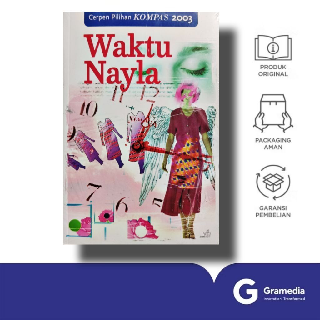 Buku Cerpen Pilihan Kompas 2003 Waktu Nayla Original