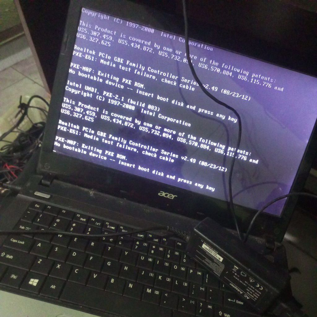 mainboard laptop acer e1 431 Intel 1000 normal siap pakai