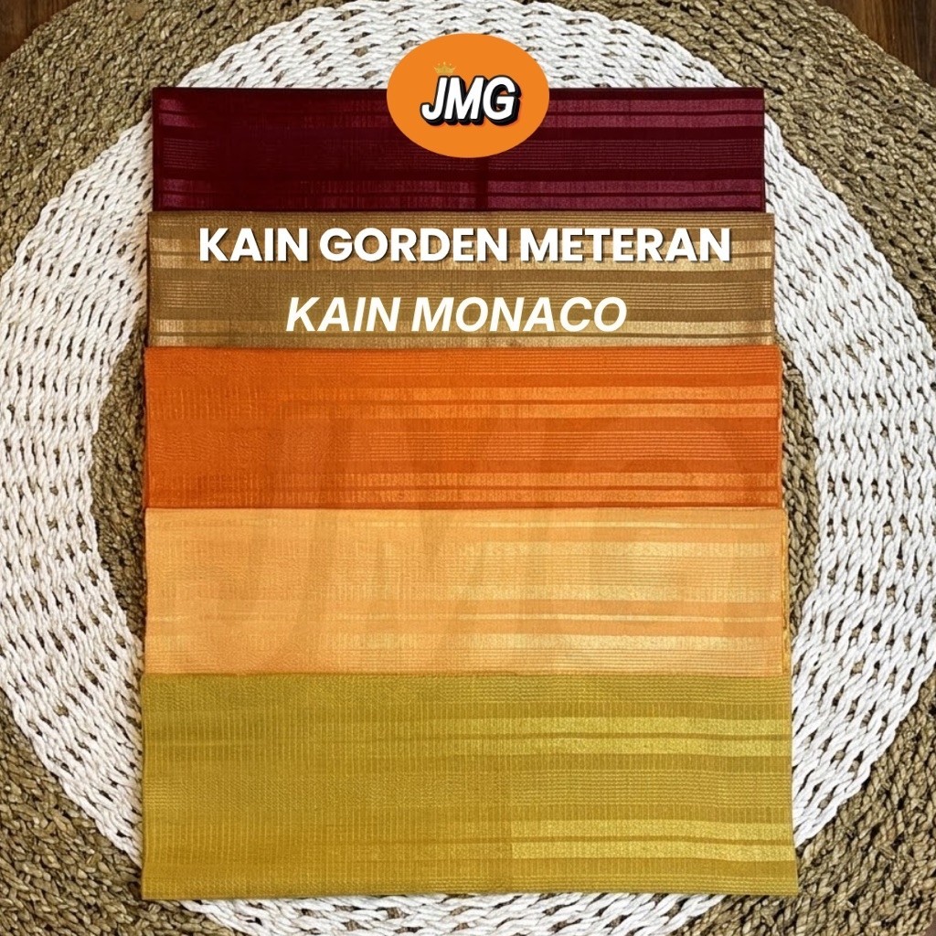 Kain Gorden/Kain Meteran/Kain Gorden Murah/Kain Gorden Garis/Kain Monaco