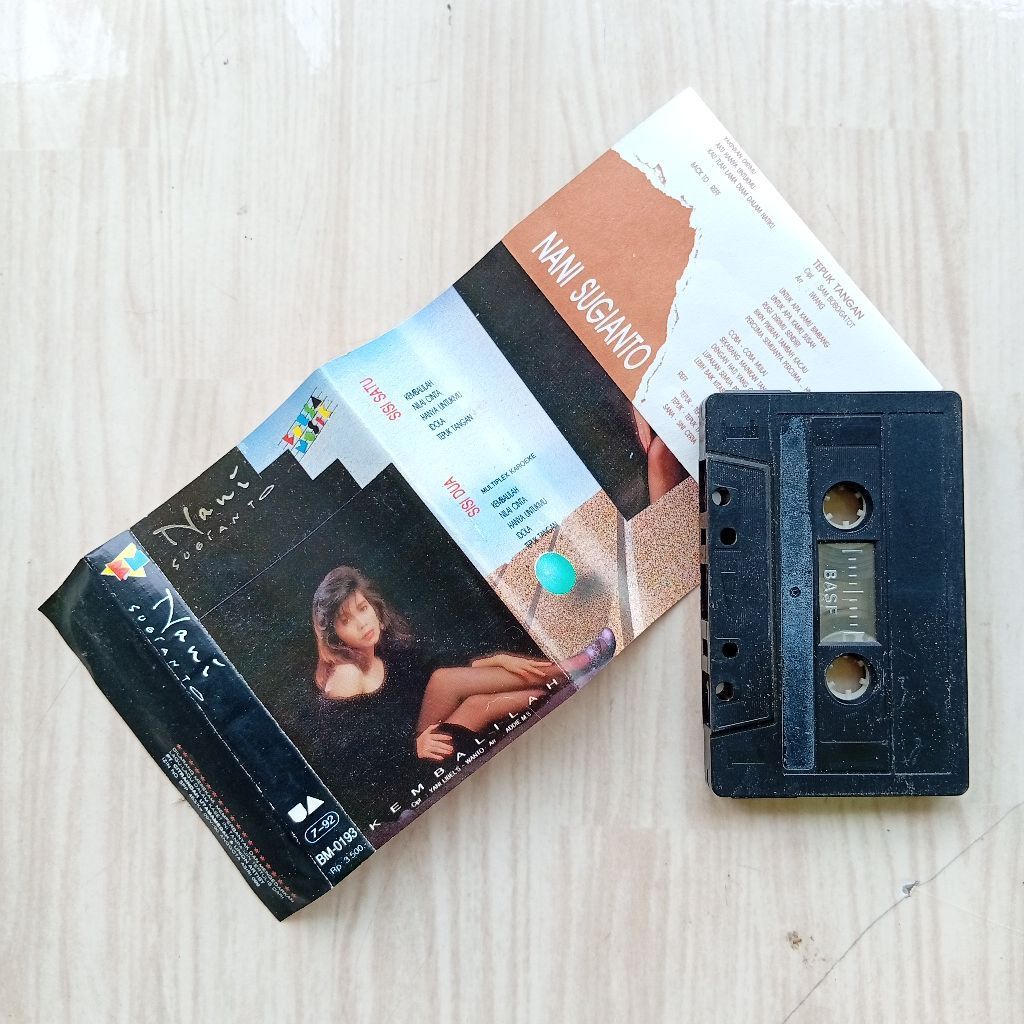 Original Kaset Pita Tape Musik Nani Sugianto Album Kembalikan