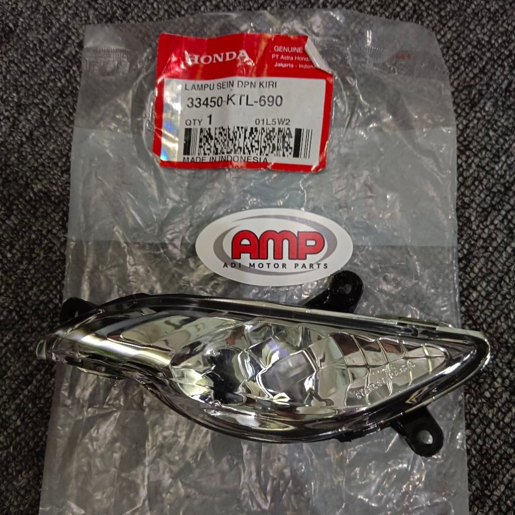 Reflektor Sein Depan Kiri Original Honda Supra Fit 33450KTL690