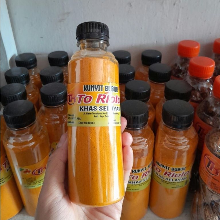 Kunyit Asli Selayar/ kunyit selayar/ kunyit asli/ kunyit bubuk to riolo
