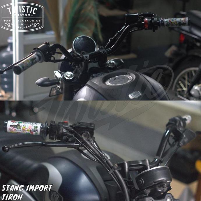 Promo Stang Motor Custom Tiron W175 XSR 155 XSR155 W250 W800  Benelli PE Patagonian Eagle 250 SR400 