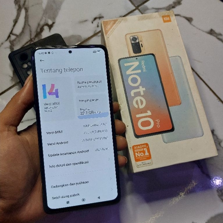 Redmi Note 10 Pro 8/128GB Minus