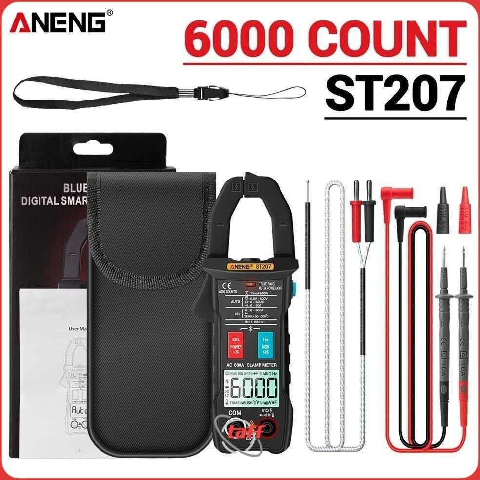 ANENG Digital Bluetooth Multimeter Voltage Tester Clamp - ST207 aSt