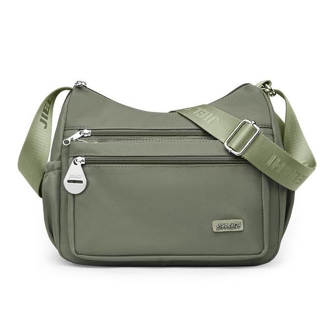 Selempang Maya Tas Selempang Wanita 3760# - Slingbag Berbahan Parasut Premium Furing Full Embos Bran