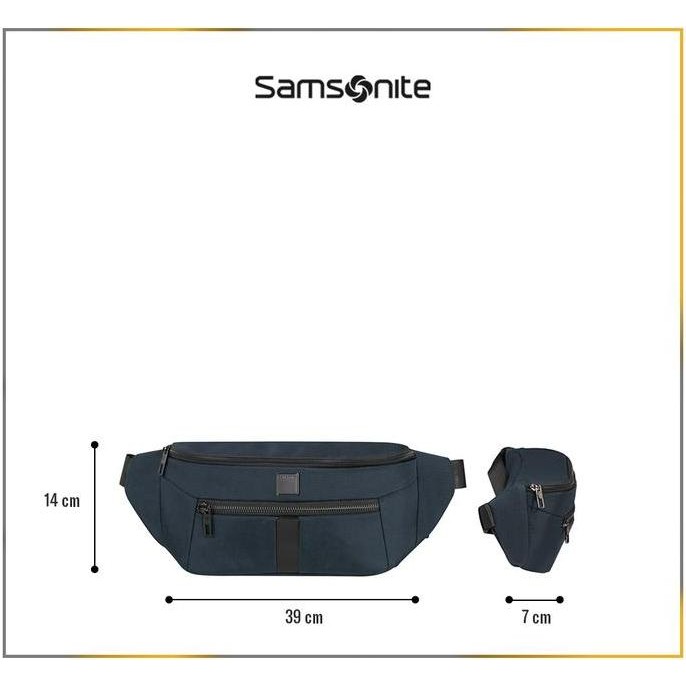 Samsonite Sacksquare Waist Bag - Blue