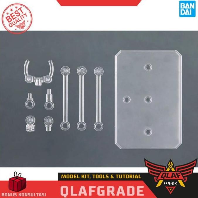 Action Base 6 Display Stand - Clear Color 30 Minutes Sister Action Figure Gundam Hg Rg Mg Universal 