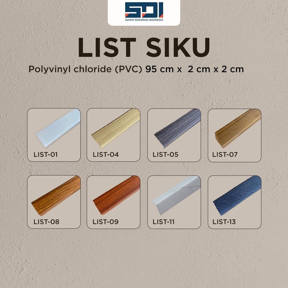 Promo List Siku L Wpc Wall Panel Panjang 95 Cm | Penutup Wall Panel Wpc Termurah | Aw89