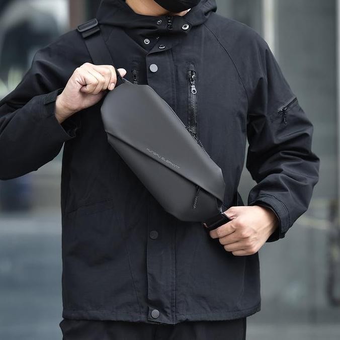 Weixier Ke261 Tas Pinggang Pria Waistbag Buckle Magnet Anti Air