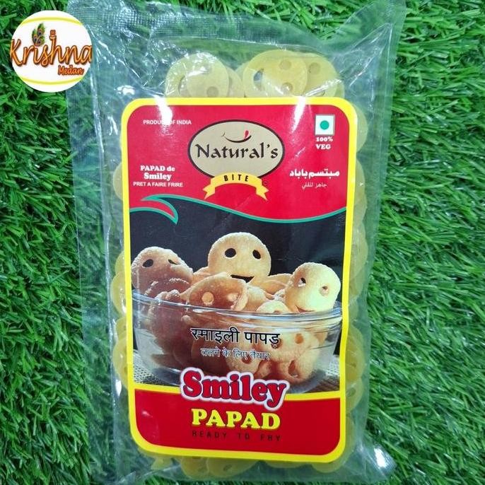 

\\\\\] Natural's Smiley Papad 100gr