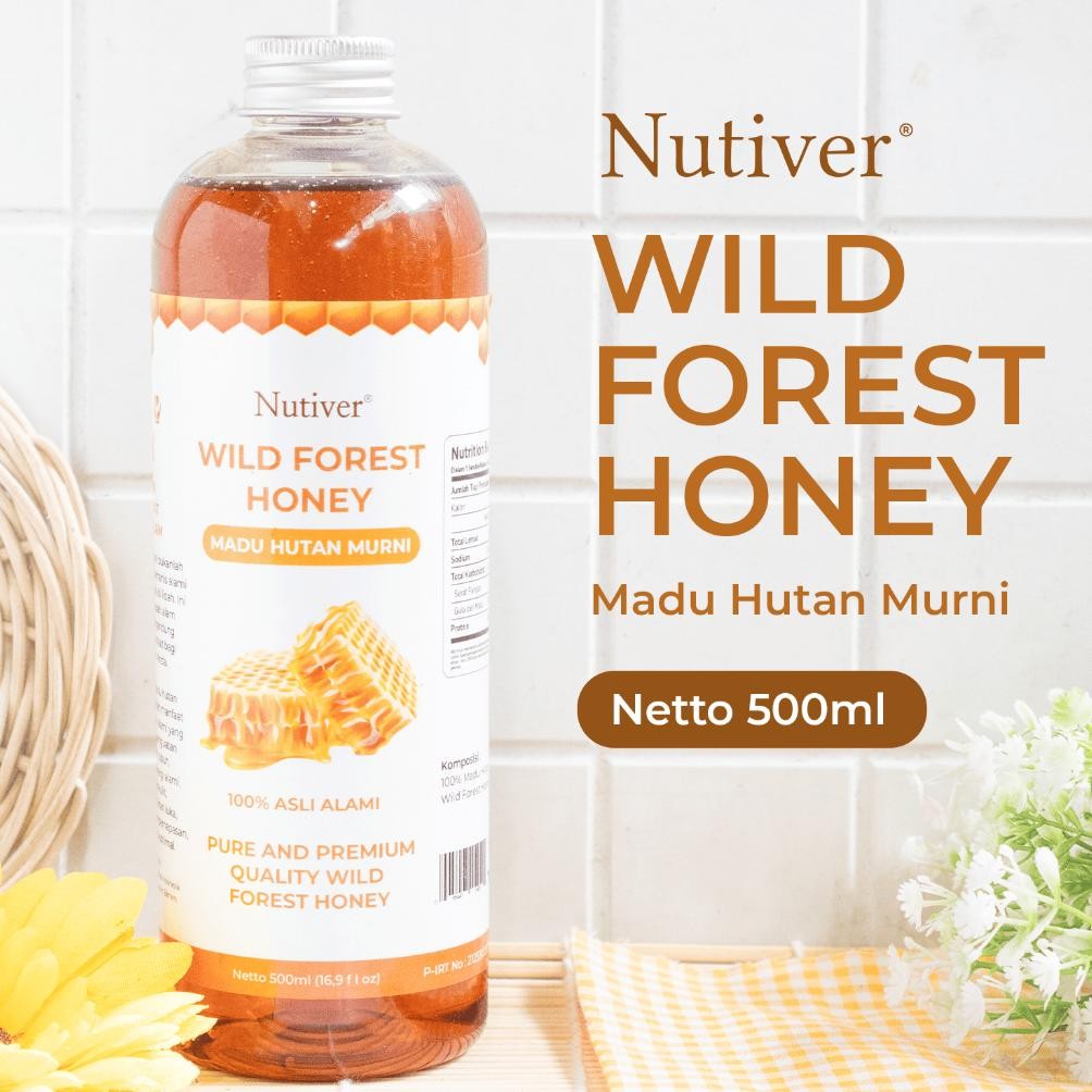 

(Terbaru) Nutiver Madu Hutan Murni 500 ML - Madu Asli Kalimantan Kaya Manfaat (Terlaris)