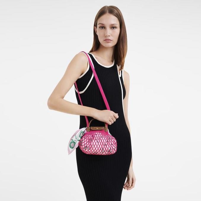 Tas Original - Longchamp Le Pliage Filet Top Handle Bag
