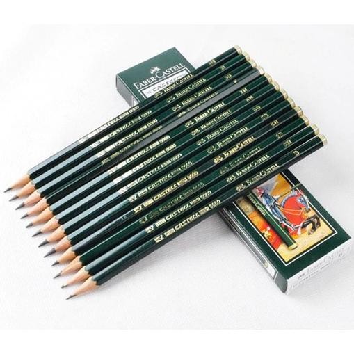 

PENSIL FABER CASTELL 9 2B 12 PCS COD