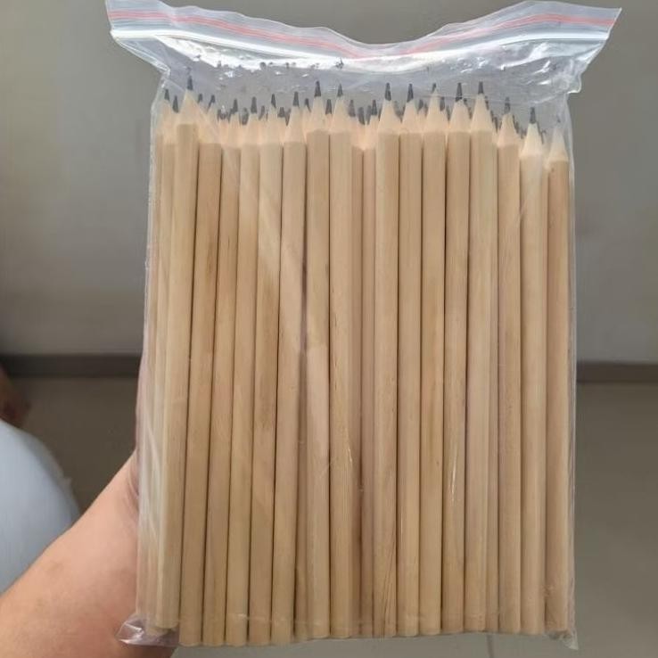 

Pensil Hotel Bulat Polos Serut Murah 100 pcs