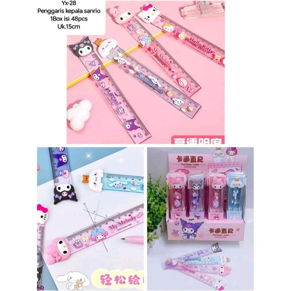 

1 BOX PENGGARIS SANRIO 3D PREMIUM ISI 48