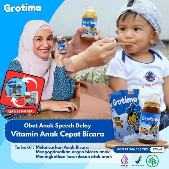 

(Terbaru) Grotima Vitamin Anak Cepat Bicara | Madu Anak Telat Bicara | Grotima Nutrisi Otak Stimulasi Bicara Anak | Vitamin Anak Telat Bicara (Terlaris)