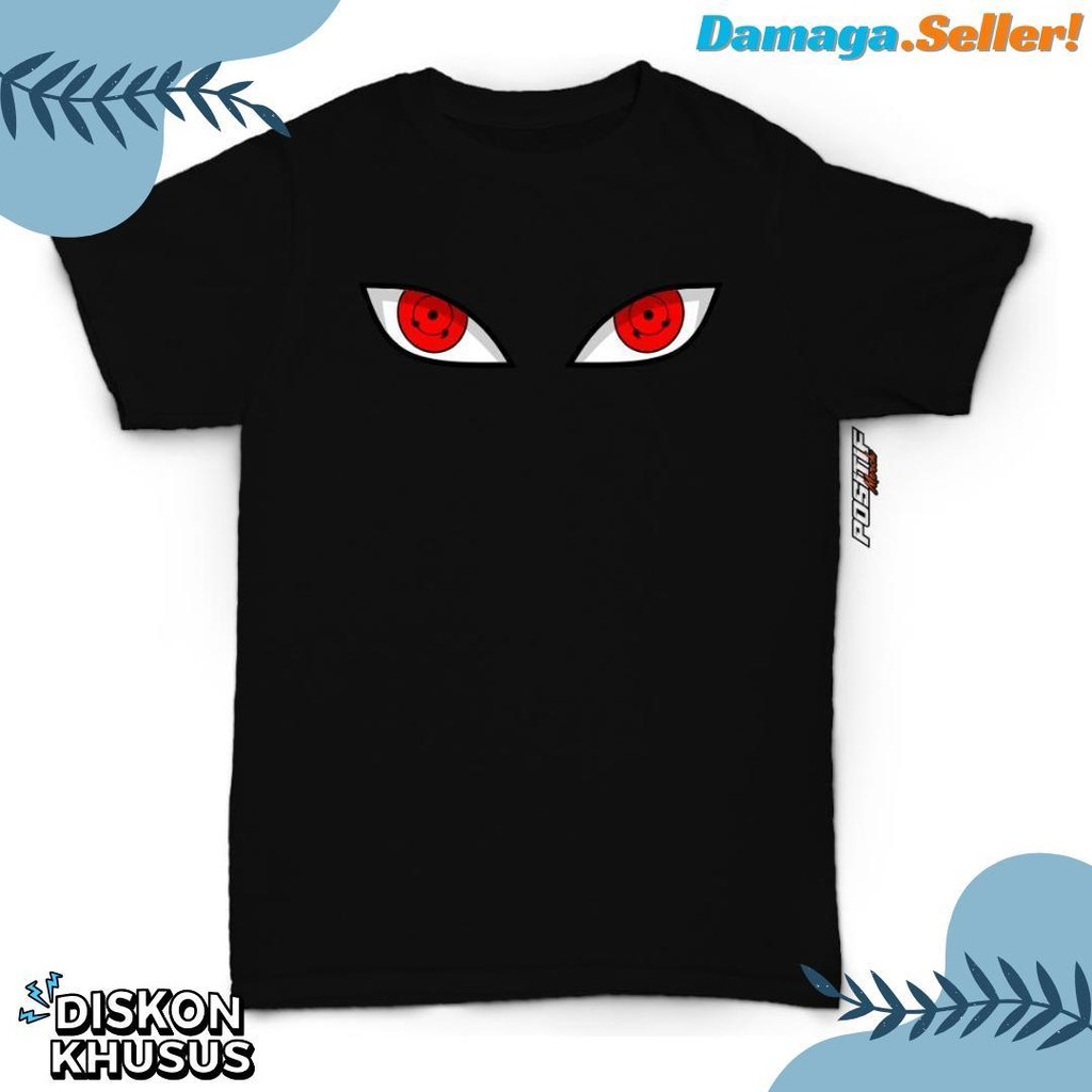 Cod Baju Kaos Mata Viral Naruto Rasengan Truk Bus Driver Positif Merch