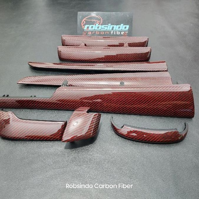 panel carbon interior innova reborn venturer red kevlar/carbon