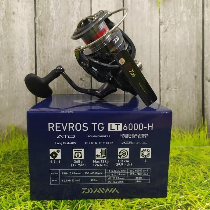 Reel Spinning DAIWA REVROS TG LT 6000 H