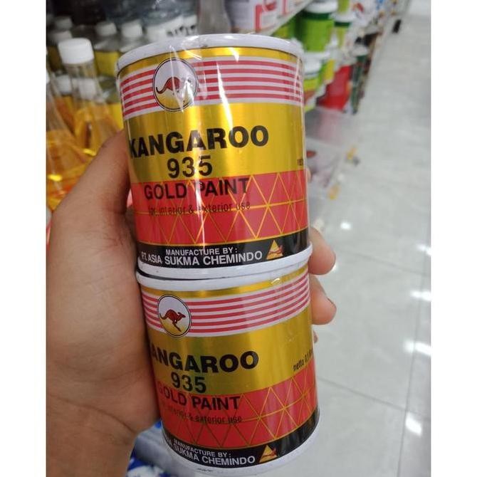 

CAT TEMBAGA COOPER CAT EMAS GOLD CAT ALUMUNIUM KANGAROO KANGURU KECIL 935