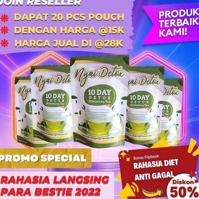 

welcome to tahuan jaya NYAI DETOX TEA & SLIMMING TEA / TEH DIET REMPAH TEH PELANGSING PAKET RESELLER