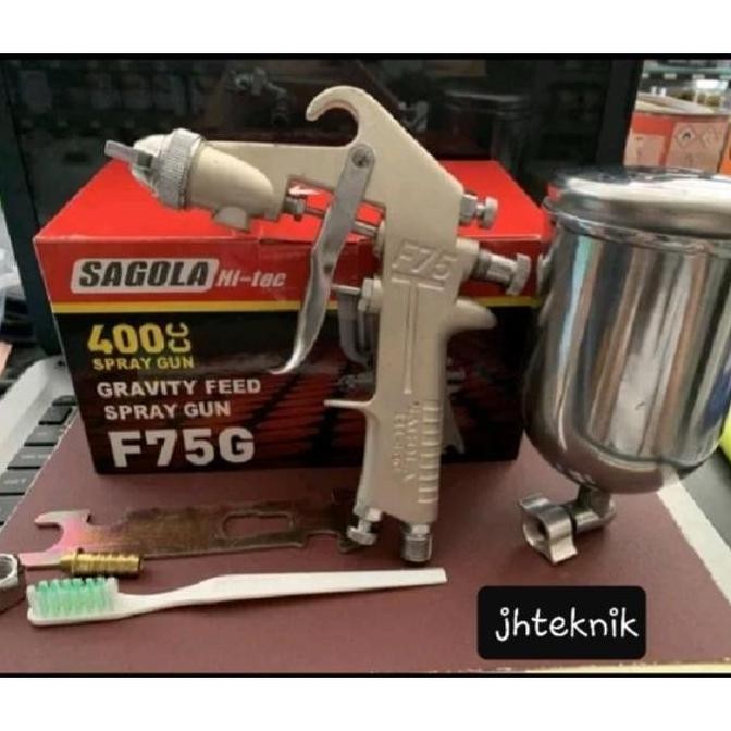Spray Gun Sagola F75G Hitec/Sped Cat Sagola F75G Hitec/Semprotan Cat Sagola F75G Hitec