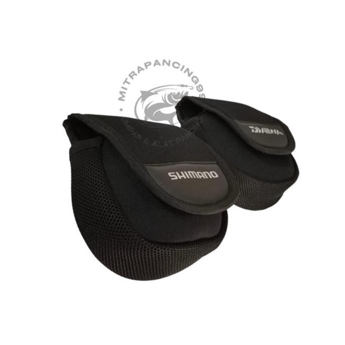 TERLARIS ORIGINAL SHIMANO COVER SARUNG REEL PANCING - POUCH REEL SPINNING - M, SHIMANO BEST SELLER